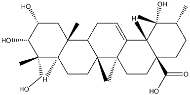 2α,3α,19,24-Tetrahydroxyurs-12-en-28-oic acid