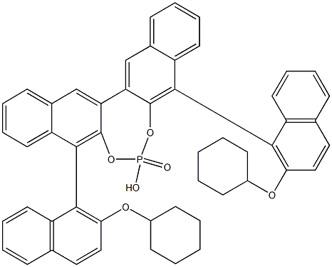(5R,9R)-5,7-bis(2-(cyclohexyloxy)naphthalen-1-yl)-6-hydroxy-6H-benzo[f]naphtho[2,3-b]phosphindole 6-oxide