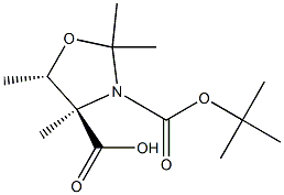 3-tert-Butyl 4-Methyl (4R,5S)-2,2,5-Trimethyloxazolidine-3,4-dicarboxylate