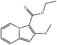 ethyl 2-(methylthio)indolizine-3-carboxylate