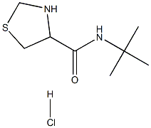 N-tert-butyl-1,3-thiazolidine-4-carboxamide hydrochloride