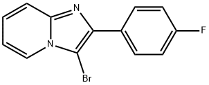 Imidazo[1,2-a]pyridine, 3-bromo-2-(4-
fluorophenyl)-