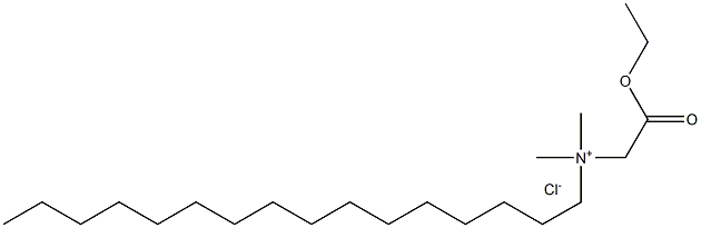 1-Hexadecanaminium, N-(2-ethoxy-2-oxoethyl)-N,N-dimethyl-, chloride