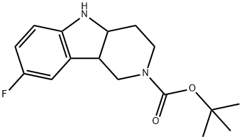 tert-Butyl 8-fluoro-3,4,4a,5-tetrahydro-1H-pyrido[4,3-b]indole-2(9bH)-carboxylate