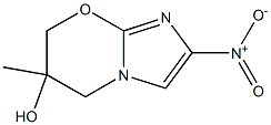 6-Methyl-2-nitro-6,7-dihydro-5H-imidazo[2,1-b][1,3]oxazin-6-ol