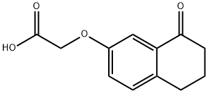 Acetic acid, 2-[(5,6,7,8-tetrahydro-8-oxo-2-naphthalenyl)oxy]-