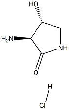 (3S,4R)-3-amino-4-hydroxypyrrolidin-2-one hydrochloride