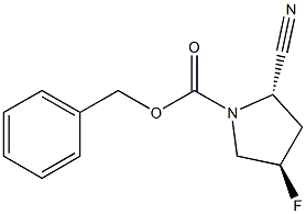N-Benzyloxycarbonyl-(2S,4R)-2-cyano-4-fluoropyrrolidine