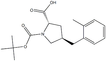 trans-N-Boc-4-(2-Methylbenzyl)-L-proline, 95%
