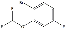 2-Bromo-5-fluoro-1-difluoromethoxybenzene