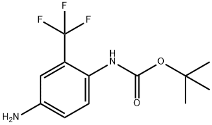 Carbamic acid, N-[4-amino-2-(trifluoromethyl)phenyl]-, 1,1-dimethylethyl ester