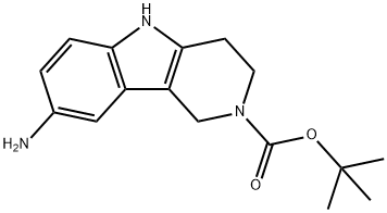 tert-Butyl 8-amino-3,4-dihydro-1H-pyrido[4,3-b]indole-2(5H)-carboxylate