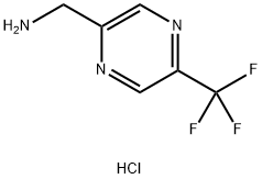 (5-(trifluoromethyl)pyrazin-2-yl)methanamine hydrochloride