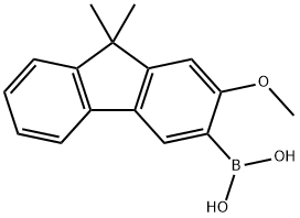 (2-methoxy-9,9-dimethyl-9H-fluoren-3-yl)boronic acid 