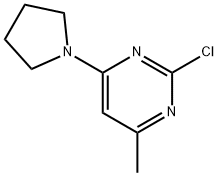 2-chloro-4-methyl-6-(pyrrolidin-1-yl)pyrimidine