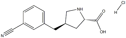 trans-4-(3-Cyanobenzyl)-L-proline hydrochloride, 95%