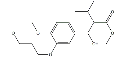 2-{Hydroxy-[4-Methoxy-3-(3-Methoxy-propoxy)-phenyl]-Methyl}-3-Methyl-butyric acid Methyl ester