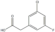 3-chloro-5-fluorophenylacetic acid