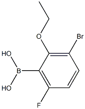 3-Bromo-2-ethoxy -6-fluorophenylboronic acid