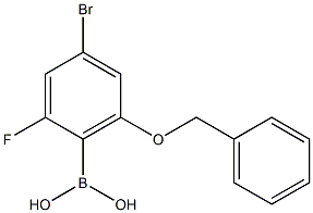 6-Benzyloxy-4-Bromo-2-fluorophenylboronicacid