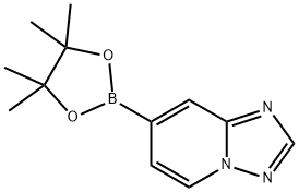 7-(4,4,5,5-tetramethyl-1,3,2-dioxaborolan-2-yl)-[1,2,4]triazolo[1,5-a]pyridine