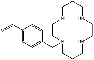 4-((1,4,8,11-tetraazacyclotetradecan-1-yl)methyl)benzaldehyde trihydrochloride