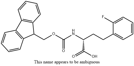 N-Fmoc-2-fluoro-D-homophenylalanine