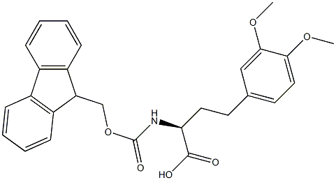 (2S)-4-(3,4-dimethoxyphenyl)-2-({[(9H-fluoren-9-yl)methoxy]carbonyl}amino)butanoic acid
