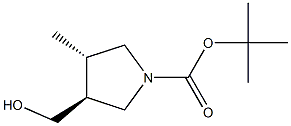 tert-butyl (3S,4S)-3-(hydroxymethyl)-4-methylpyrrolidine-1-carboxylate