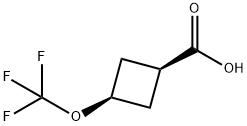 Cyclobutanecarboxylic acid, 3-(trifluoromethoxy)-,cis-