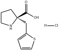 Proline, 2-(2-thienylmethyl)-, hydrochloride (1:1)
