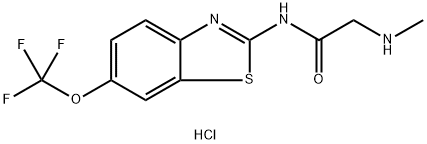 2-(methylamino)-N-[6-(trifluoromethoxy)-2-benzothiazolyl]Acetamide hydrochloride