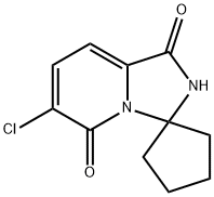 6'-Chloro-1'H-spiro[cyclopentane-1,3'-imidazo[1,5-a]pyridine]-1',5'(2'H)-dione