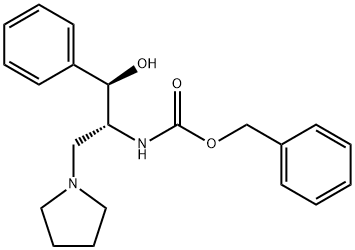 Benzyl [(1R,2R)-1-Hydroxy-1-phenyl-3-(1-pyrrolidinyl)-2-propanyl]carbamate