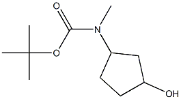 tert-butyl (3-hydroxycyclopentyl)(methyl)carbamate