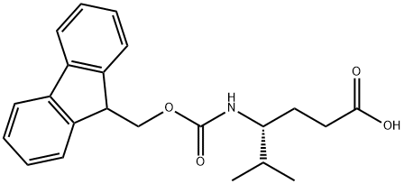 (4R)-4-({[(9H-fluoren-9-yl)methoxy]carbonyl}amino)-5-methylhexanoic acid