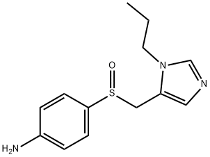 4-[[(1-propyl-1H-imidazol-5-yl)methyl]sulfinyl]Benzenamine