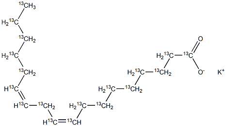 Linoleic  acid-13C18  potassium  salt