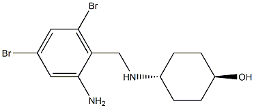 (trans)-4-((2-amino-4,6-dibromobenzyl)amino)cyclohexanol