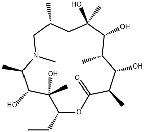 (2R,3S,4R,5R,8R,10R,11R,12S,13S,14R)-2-ethyl-3,4,10,11,13- pentahydroxy-3,5,6,8,10,12,14-heptamethyl-1-oxa-6- azacyclopentadecan-15-one