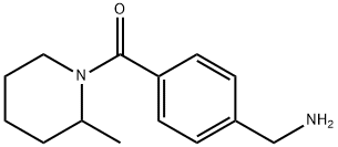 [4-(2-methylpiperidine-1-carbonyl)phenyl]methanamine