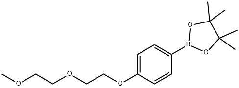 2-(4-(2-(2-methoxyethoxy)ethoxy)phenyl)-4,4,5,5-tetramethyl-1,3,2-dioxaborolane