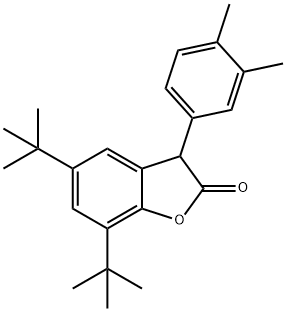 Antioxidant HP136,2(3H)-Benzofuranone,5,7-bis(1,1-dimethylethyl)-3-(3,4-dimethylphenyl)