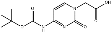 N4-Boc-cytosin-1-yl acetic acid