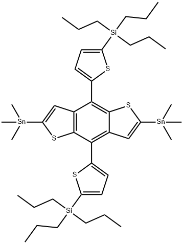 Stannane, 1,1'-[4,8-bis[5-(tripropylsilyl)-2-thienyl]benzo[1,2-b:4,5-b']dithiophene-2,6-diyl]bis[1,1,1-trimethyl-