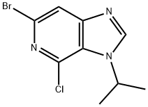 3H-Imidazo[4,5-c]pyridine, 6-bromo-4-chloro-3-(1-methylethyl)-