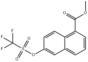 methyl 6-(trifluoromethylsulfonyloxy)-1-naphthoate