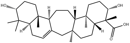 (4R)-3β,21β-Dihydroxy-C(14a)-homo-27-norgammacer-14-en-23-oic acid