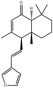 (4S)-4α-[(Z)-2-(3-Furyl)vinyl]-4a,5,6,7,8,8aβ-hexahydro-3,4aα,8,8-tetramethylnaphthalen-1(4H)-one