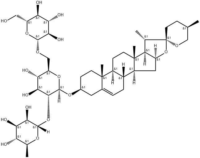 Diosgenin-3-O-rhamnosyl(1-2)[glucosyl(1-6)]glucoside